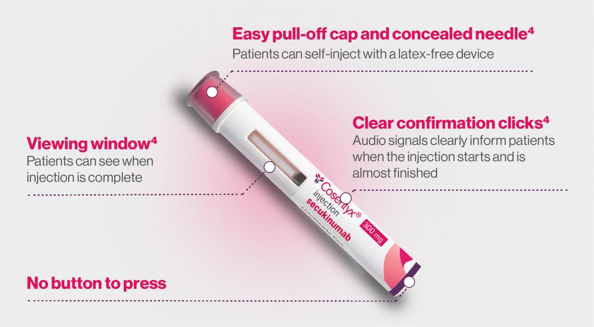 300 mg autoinjector pen with call-out benefits