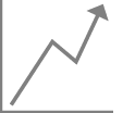 Infographic of an arrow graph depicting therapeutic effect, with reverse cardiac remodelling benefits, manifest at 3 months and further increased over time